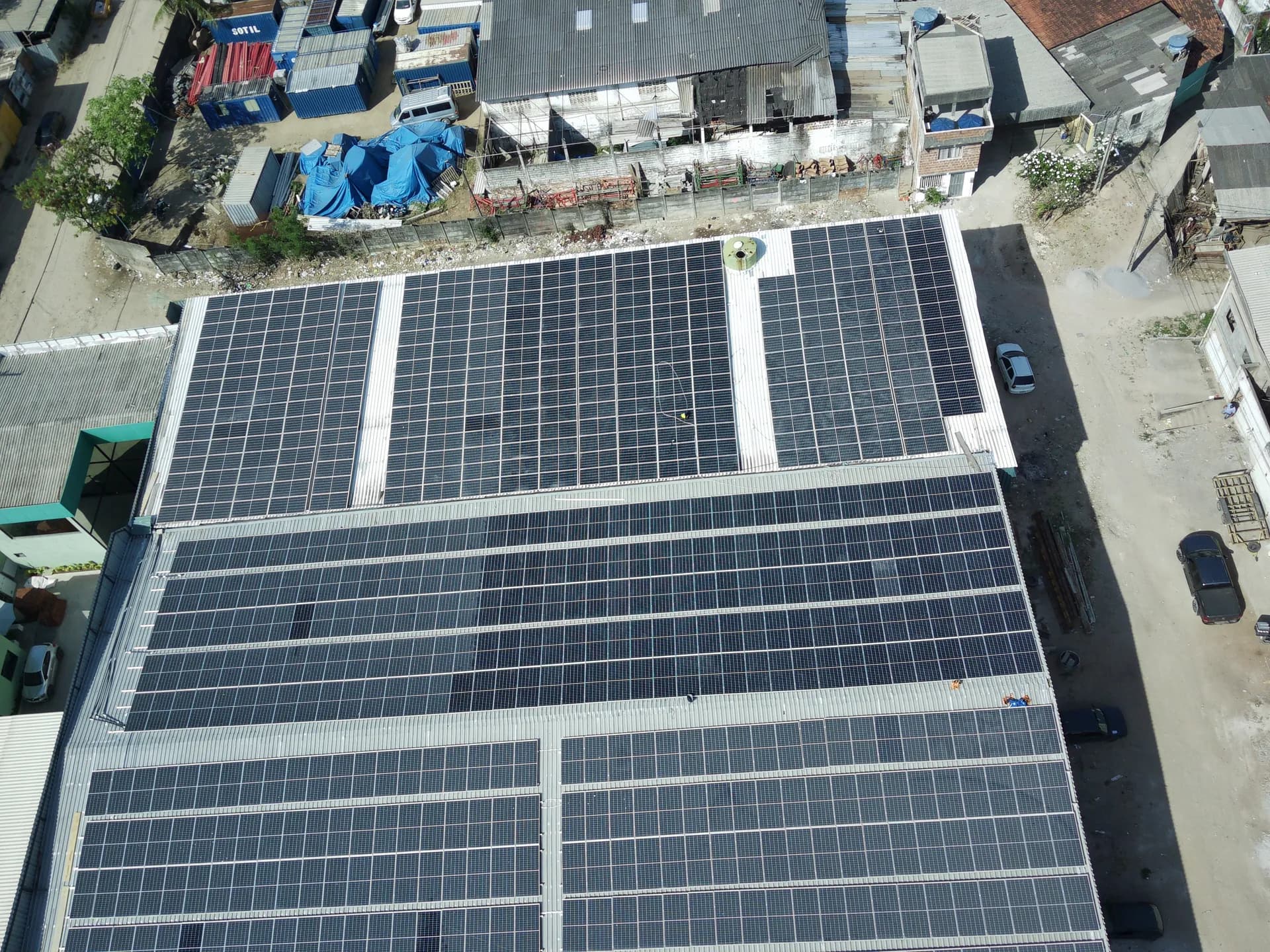 Projeto Usina Solar Corporativa da Solar Energy em Jaboatão dos Guararapes/PE
